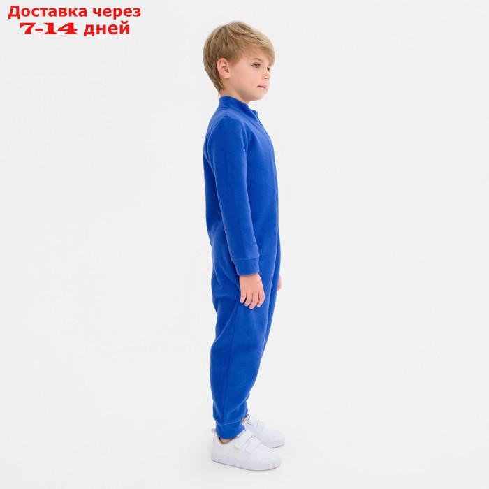 Комбинезон детский MINAKU цвет голубой, размер 98 - фото 4 - id-p227119837