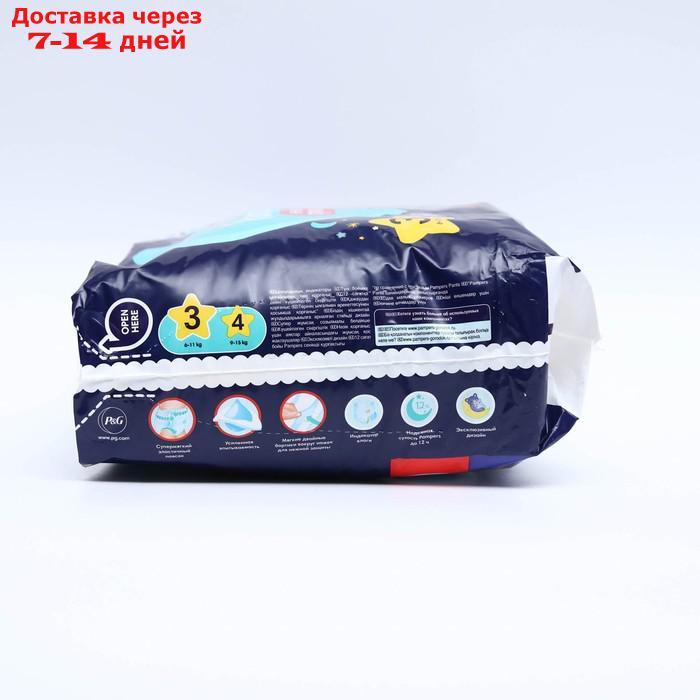 Подгузники-трусики Pampers ночные, 6-11 кг, 32 шт. - фото 3 - id-p227119840