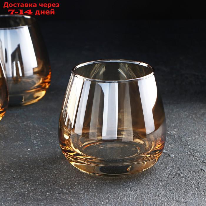 Набор стаканов низких "Золотой мёд", 300 мл, 4 шт - фото 2 - id-p227125434