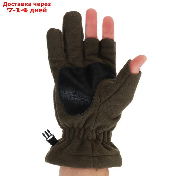 Перчатки "СИБИРСКИЙ СЛЕДОПЫТ - PROFI 3 Cut Gloves", виндблок, хаки, размер XL(10) - фото 3 - id-p227130465