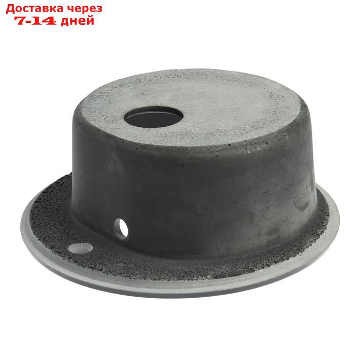 Мойка AGATA AG7C1, врезная, 500 х 180 мм, круглая, цвет черный - фото 3 - id-p227116343