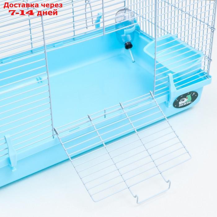 Клетка для грызунов "Пижон", 47 х 30 х 30 см, голубая - фото 4 - id-p227121182