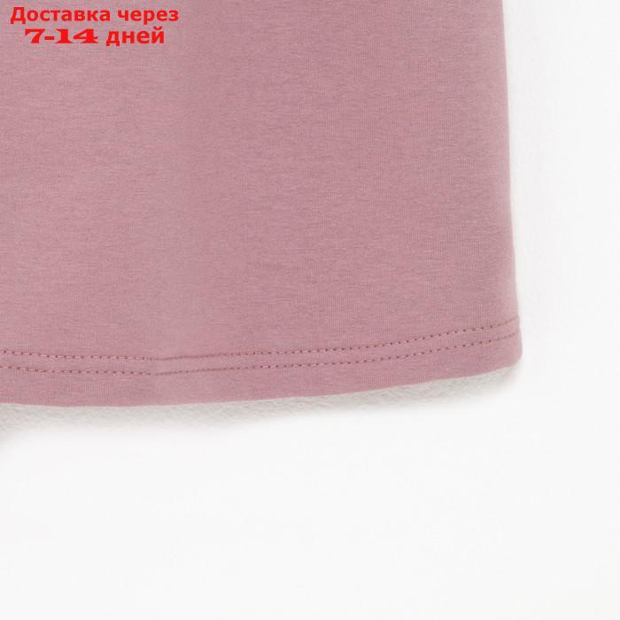 Платье для девочки с рюшей KAFTAN "Basic line", размер 30 (98-104), цвет сиреневый - фото 2 - id-p227117424