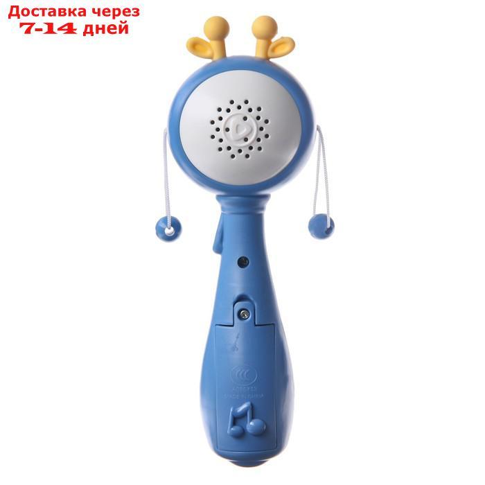 Развивающая игрушка - погремушка "Барабанчик", музыкальная, цвет МИКС - фото 5 - id-p227128498