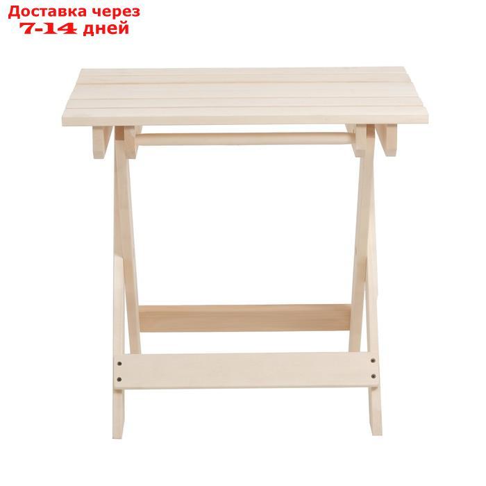 Стол деревянный раскладной 70х50 см - фото 2 - id-p227119979