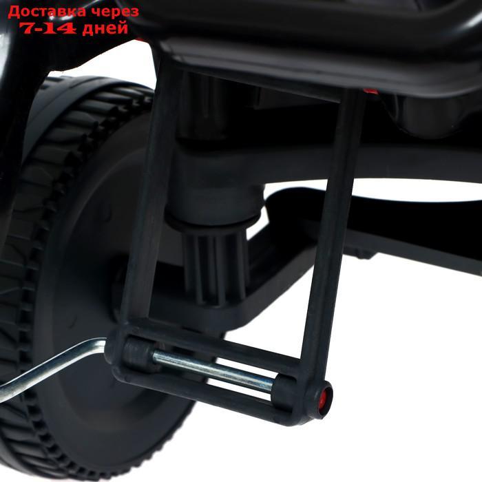 Машина-каталка педальная Cool Riders, с клаксоном, цвет черный 2887_Black - фото 7 - id-p227128518