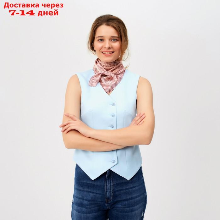 Платок женский MINAKU р-р 70*70 см, цвет розовый - фото 4 - id-p227122451