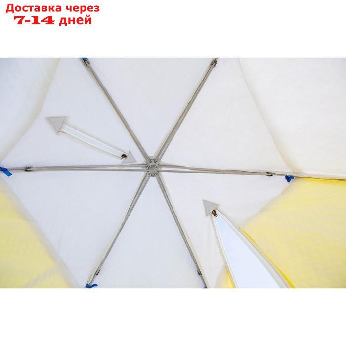 Палатка зимняя "СТЭК" Elite 3-местная, трехслойная, дышащая - фото 6 - id-p227125533