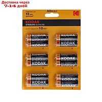 Батарейка алкалиновая Kodak Xtralife, AA, LR6-12BL, 1.5В, блистер, 12 шт.