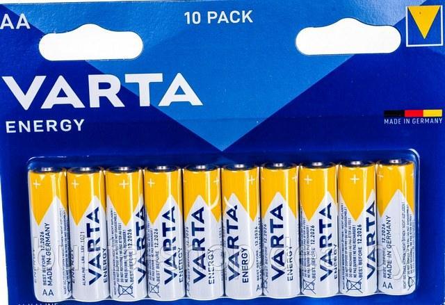 Батарейка VARTA ENERGY LR06 BL10, арт.4106229491