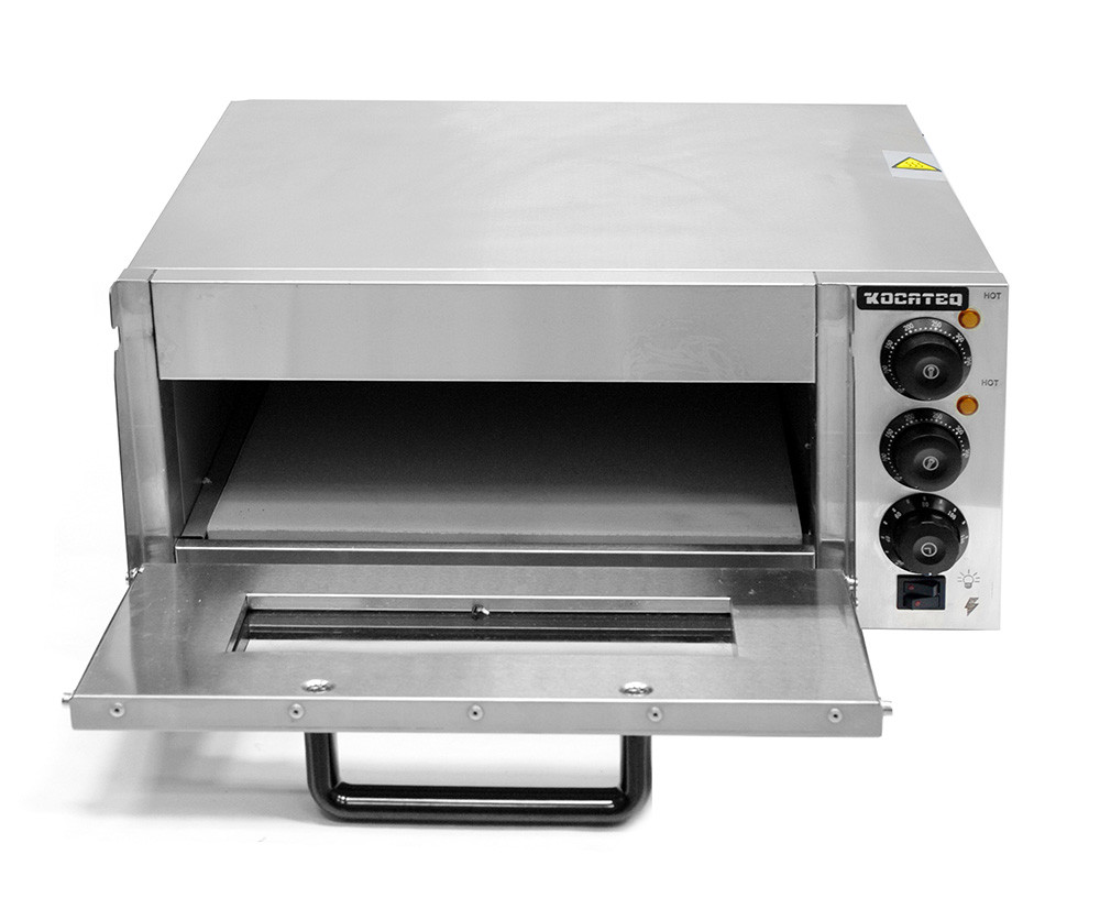 Печь для пиццы Kocateq EPC01S (1-камерная с подом 40*40 см) - фото 2 - id-p227182174