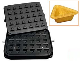 Форма Kocateq DH Tartmatic Plate 24 для 30 треугольных тарталеток 51*51*49 мм