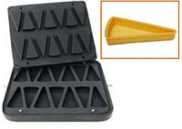 Форма Kocateq DH Tartmatic Plate 44 для 14 треугольных тарталеток 110*60 мм