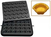 Форма Kocateq DH Tartmatic Plate 21 для 30 тарталеток в виде ракушек 50*45 мм