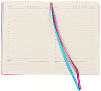 Ежедневник недатированный Berlingo Radiance 143*210 мм, 136 л., розовый/голубой градиент
