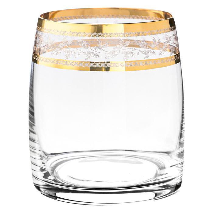 Набор стаканов для виски, декор «Панто золото», 290 мл x 6 шт. - фото 1 - id-p227185248