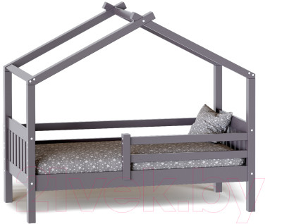 Стилизованная кровать детская Мебельград Ассоль 70x160 - фото 2 - id-p218254543