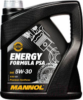 Моторное масло Mannol Energy Formula PSA 5W30 C3 / MN7703-4
