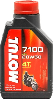 Моторное масло Motul 7100 4T 20W50 / 104103 - фото 1 - id-p227186523