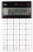 Калькулятор Deli Touch / 1589WHITE