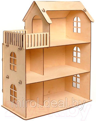Кукольный домик Деревянный город Л101-ANT - фото 1 - id-p227187966