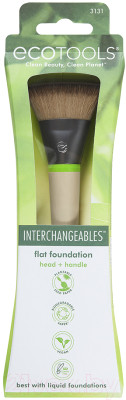 Кисть для макияжа Ecotools Interchangeables Flat Foundation ET3131 - фото 5 - id-p227188732