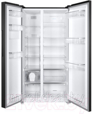 Холодильник с морозильником Maunfeld MFF 177NFSB - фото 4 - id-p227188307