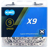 Цепь для велосипеда KMC X9 1/2"X11/128"X116L, фото 2