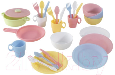 Набор игрушечной посуды KidKraft Пастель / 63027-KE - фото 1 - id-p206231521
