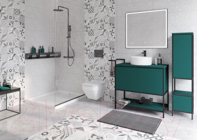 Шкаф-пенал для ванной Cersanit Botanique 30 / 63016 - фото 4 - id-p219947906