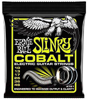 Струны для электрогитары Ernie Ball 2721 Cobalt REG Slinky 10-46