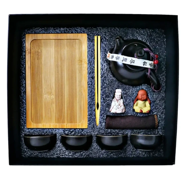 Подарочный набор для чайной церемонии AmiroTrend ATG-410 на 4 персоны - фото 1 - id-p227192725