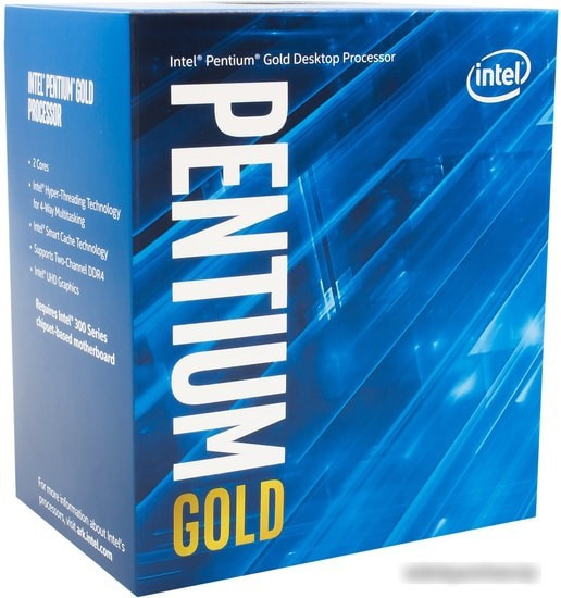 Процессор Intel Pentium Gold G6405 (BOX) - фото 2 - id-p227193685