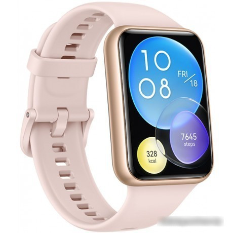 Умные часы Huawei Watch FIT 2 Active международная версия (розовая сакура) - фото 2 - id-p227193769