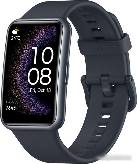 Умные часы Huawei Watch FIT Special Edition (сияющий черный) - фото 1 - id-p227193770