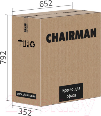 Кресло офисное Chairman 610 N - фото 4 - id-p223207585