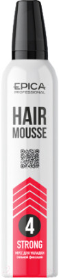 Мусс для укладки волос Epica Professional Strong Сильной фиксации - фото 1 - id-p223247687