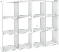 Стеллаж Кортекс-мебель Дельта-12 км.02542 140x105 (белый)