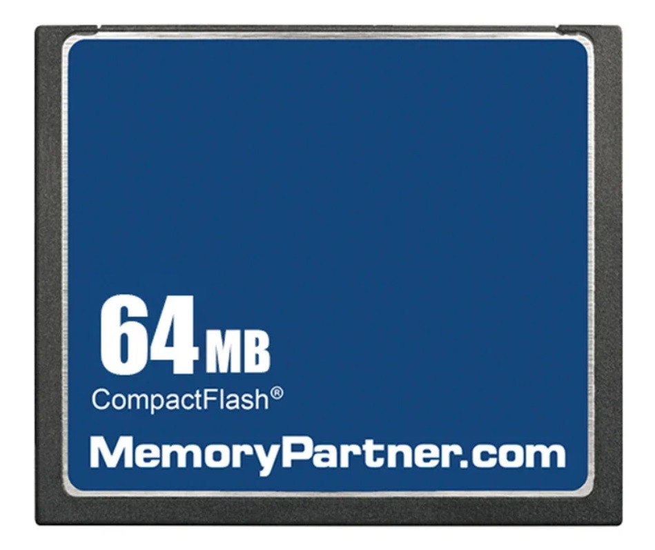 Карта памяти Compact Flash 64Mb MemoryPartner - фото 1 - id-p54014982