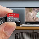 Карта памяти SanDisk Ultra 64GB microSDXC UHS-I 64GB скорость 667 X 100 MB/s,Class 10, фото 2