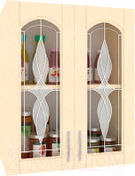 Шкаф навесной для кухни Кортекс-мебель Корнелия Ретро ВШ60ст