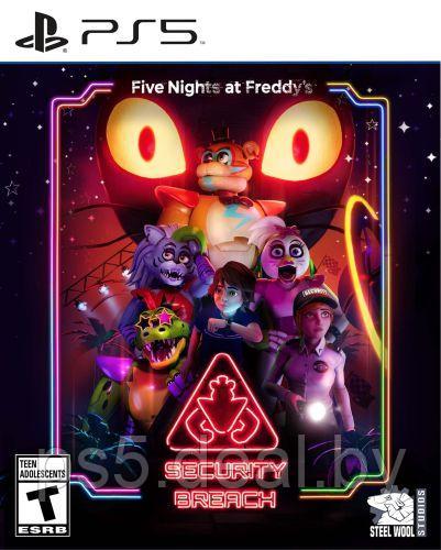 Уцененный диск - обменный фонд Five Nights at Freddy Security Breach для PlayStation 5 / ФНАФ ПС5 - фото 1 - id-p227195828