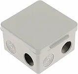 80х80х50мм ОП IP54 коробка распаячная крышка,7 вх.TDM, фото 2