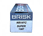 Свеча BRISK NR14YC аналог свечи NGK BR7HS-10, фото 4