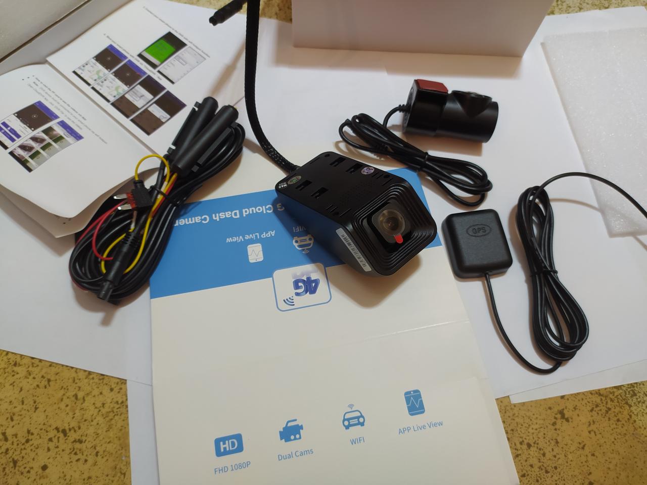 Ip 4g sim видеорегистратор для авто в 2-мя камерами - фото 8 - id-p227196237