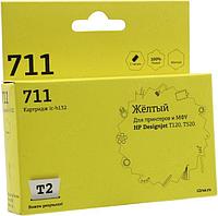 Картридж T2 ic-h132 (№711) Yellow для HP DJ T120/T520