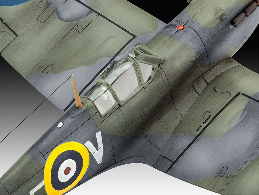 Британский истребитель Spitfire Mk. Iia 1:72 (арт. 03953) Сборная модель Revell - фото 3 - id-p227197167
