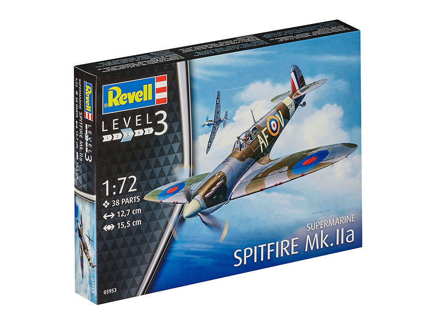 Британский истребитель Spitfire Mk. Iia 1:72 (арт. 03953) Сборная модель Revell - фото 5 - id-p227197167