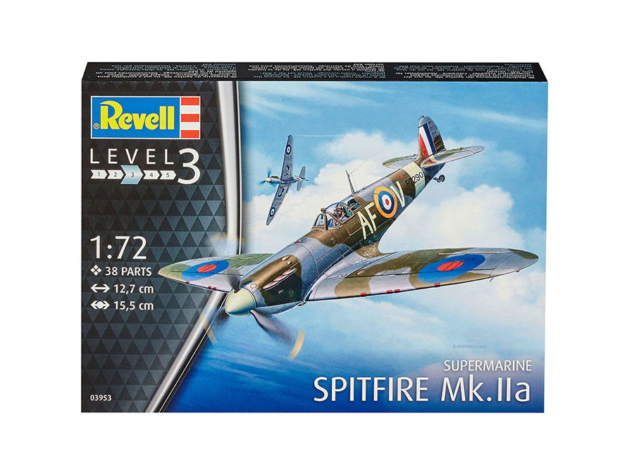 Британский истребитель Spitfire Mk. Iia 1:72 (арт. 03953) Сборная модель Revell - фото 6 - id-p227197167