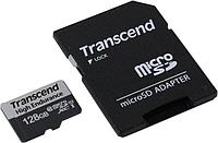 Карта памяти Transcend TS128GUSD350V microSDXC Memory Card 128Gb UHS-I U1 + microSD--SD Adapter